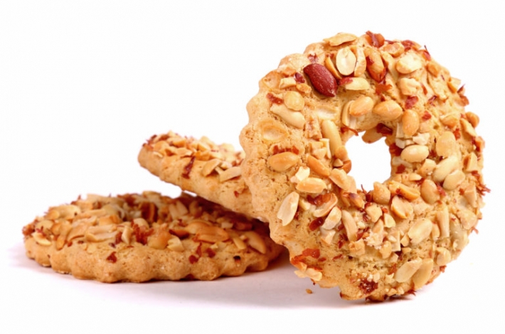 Колечко "Молочное с арахисом"